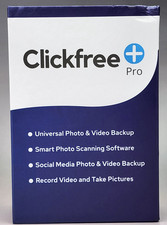 ClickFree Pro 256GB Deep Purple Photo Video Saver Android iOS Open Box CF002 picture