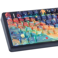 Black Custom Keycaps 131 Keys PBT Starry Sky Side Printed Cherry Profile picture