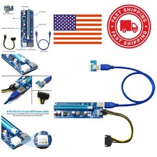 Reliable PCIe Riser Adapter 1x to 16x for Windows Linux Mining Configurations picture