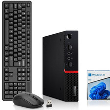 Lenovo M715q Desktop Mini PC AMD Ryzen 2400GE 32GB RAM 1TB SSD Wi-Fi Windows 11 picture