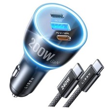 200W Car Charger USB C Fast Charge [GaN] PD 140W Fast Car Charger USB C, picture