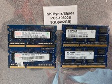 SK Hynix / Elpida 8GB (4x2GB) PC3-10600s DDR3 laptop memory ram picture