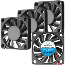 DC 60Mm Fan 12V 6010 Sleeve Bearing Brushless Cooling 60Mmx10Mm 2PIN picture