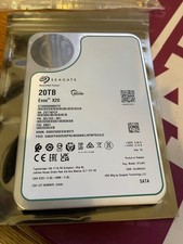 Seagate Exos X20 7200RPM,SATA III SN:ZVT7KPCP 20TB HD - Recertified - Read Below picture