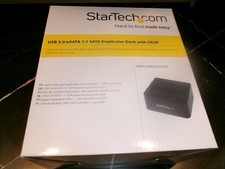 StarTech USB 3.0/eSATA 1:1 SATA Duplicator Dock with UASP (model SDOCK2U33RE) picture