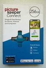 Picture Keeper Connect 256GB Backup Drive for iPhone Android iPad New Sealed picture