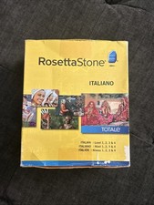 Rosetta Stone Italian Totale Levels 1-4 Version 4 picture