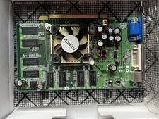 WinFast PX6200TD 128mb Nvidia Graphics Card PCI-E New In Box picture