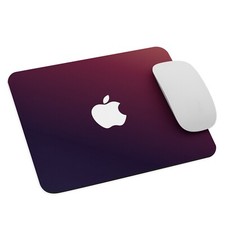 Apple Mouse Pad 9.5x7.75 inch Purple Magic iMac iPhone Premium Quality picture