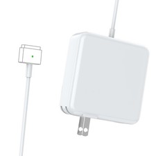 60W Mag 2 T-Style Magnetic Charger for MacBook Pro/Air 11/13 Inch white picture