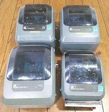 Lot of 4 Zebra Barcode Label Printer 2 GX420t, 1 GX430t and 1 GX420d (READ⬇️) picture