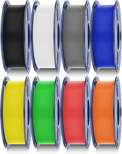 ABS Filament 1.75Mm 3D Printer Filament Bundle, Individually Vacuum Packed, 2Kg picture