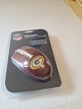 New Sealed Green Bay Packers Pro-Grip NFL Football Optical USB Computer Mouse picture