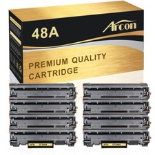8PK Black CF248A 48A Toner for HP LaserJet Pro M16a M16w MFP M28a M29w M29a picture