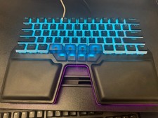 Black Dygma Raise Gen 1 Split Ergonomic Keyboard w/ Case and Tenting picture