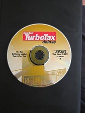 Turbotax 1999 Deluxe Federal Tax Software. Windows  picture