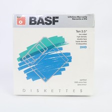 BASF 10 Diskettes 3.5