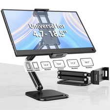 UPERFECT Portable Monitor Stand Adjustable Clamp for 6-18.5