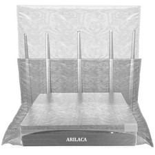 Large WiFi Router Cover Faraday Bag E M F Protection Shield, Beige  picture