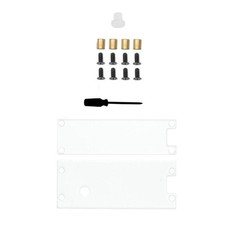 Clear Acrylic Top&Bottom Panel Case With Customs Key Cap for Raspberry Pi Pico A picture