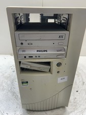 Vintage Beige ATX Desktop Computer Sleeper Case picture