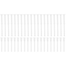 40Pcs Pc Fan Screws White Silicone Rubber Soft Flexible Noise Absorbing Set picture