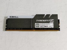 G.SKILL TridentZ RGB 8GB PC4-25600 DDR4-3200 1Rx8 Shielded F43200C16D16GTZR Ram picture