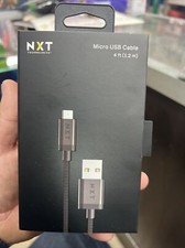 NXT Tech 4 Ft. USB-A to Micro-USB Charging Cable for Samsung/Android, Black54334 picture