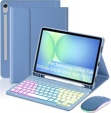 Case for Samsung Galaxy Tab S10 Lite 10.9 Inch, Detachable USB-C Keyboard, Penci picture