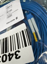 Ericsson TSR3913072/20M BB CSR 60ft Blue Fiber Patch Cable 2G657 LC-LC Duplex picture