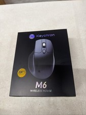 Keychron M6 Ultra 8K Polling Wireless Mouse in Black M6S-A23 - New picture