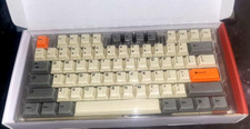 HK GAMING dye sublimation pbt keycaps dye sub beta orange picture