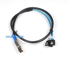 SFF-8644 36Pin Mini SAS HD to 4x SATA 7P Fan-out Cable 6Gbps for Server RAID 1M picture