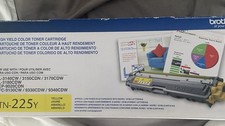 Brother TN-225 Yellow High Yield Toner Cartridge NEW SEALED BOX Original picture