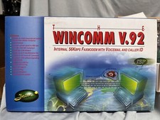 Vintage NOS WINCOMM V.92 Internal 56Kbps Faxmodem with Voicemail and Caller ID picture