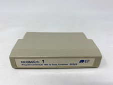 Decimals 1 Scott Foresman 30229 Cartridge 1983 for TI99/4a rare picture
