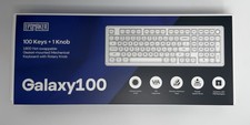 EPOMAKER Galaxy100 Mechanical Keyboard 100 Keys Rotary Knob Hot Swap VIA - Grey picture