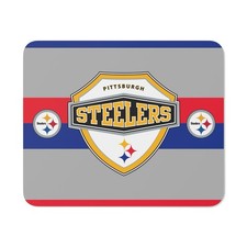 mousepad pittsburgh steelers nfl, mouse pad football club, desk mat football picture