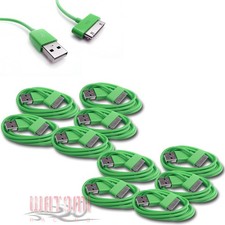 10X 10FT USB 30PIN GREEN CABLE DATA CHARGER FOR GALAXY TAB 7.0 PLUS 8.9 10.1 picture