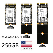 Kingchuxing M.2 NGFF SSD 2280 2260 2242 256GB SATA Solid State Drive Lot picture