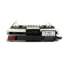 Hp 72.8gb 10k u320 scsi hdd, bd07288277, 360205-012, 9x3006-053, fw: hpb0, st37 picture