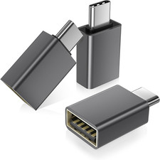 Basesailor USB C to USB Adapter 3Pack,USBC Male to A Female 3.0 OTG MacBook Pro/ picture