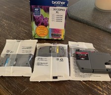 Brother LC30133PKS XL Color Ink 3 Pack Cyan Magenta Yellow OEM Open Box picture