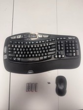 Logitech K350 Ergonomic Keyboard + M510 Wireless Mouse USB Receiver + Batteries picture