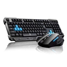 Keyboard Mouse Combos, Waterproof Multimedia 2.4GHz Wireless Gaming Keyboard picture