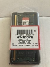 NEW Kingston 32GB DDR4 3200MHz PC4-25600 SODIMM Laptop Memory RAM KCP432SD8/32 picture