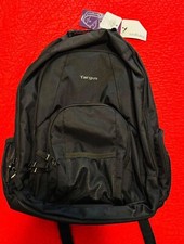 Targus Laptop Backpack 15.6” 25.7 Liter Groove Black Multi Pockets NWT picture