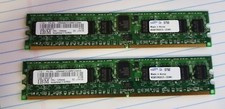 IBM 4474-9406 2GB 2x1GB Kit DDR2 Main Storage Memory Kit  313B Free Tech Support picture