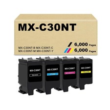 MXC30NT MX-C30NT Toner Cartridge Replacement for Sharp MX-C30NT MX-C30NT-B MX... picture