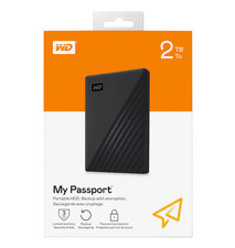 WD 2TB My Passport Portable External Hard Drive (Black) - WDBYVG0020BBK-WESN picture
